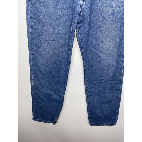 LL Bean Flannel Lined Jeans Mens 38x32 Denim Pants Double L Classic Fit - Picture 4 of 6